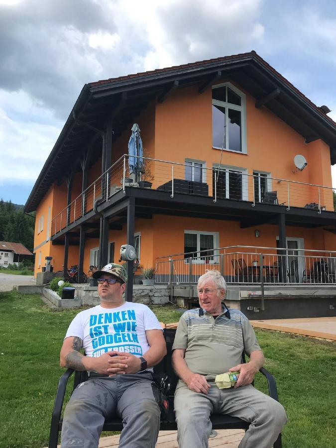 Erlebnispension Zum Wanderer Sepp Arnbruck Exteriör bild
