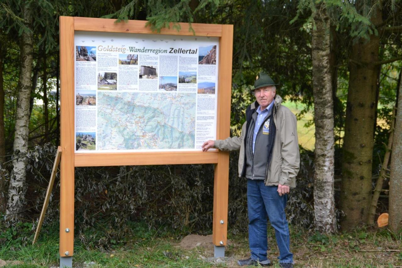 Erlebnispension Zum Wanderer Sepp Arnbruck Exteriör bild